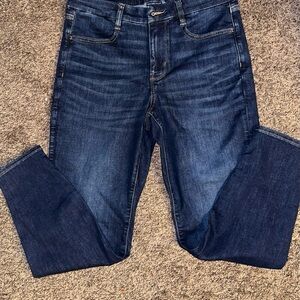 American eagle dark wash jeggings
